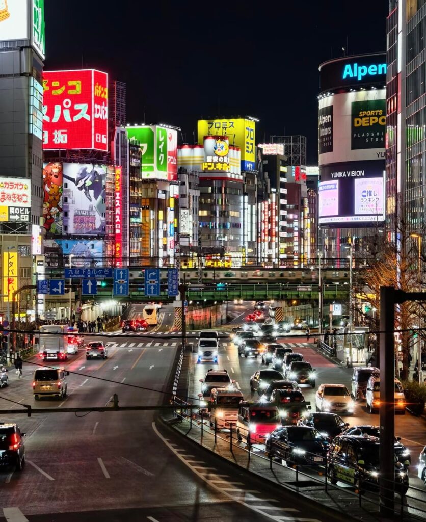 Neon lights, classic train spots, and iconic streets. Missing the Tokyo vibe today.