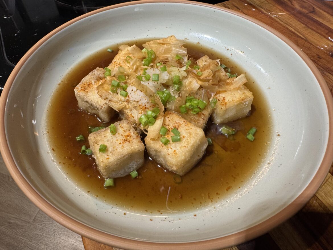 Agedashi tofu