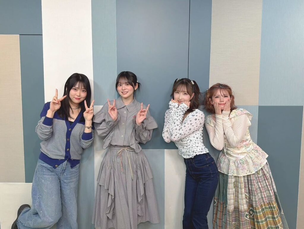 Noguchi Ruriko, Nakashima Yuki, Akina, and Machico from ProSeka Broadcast Station #31