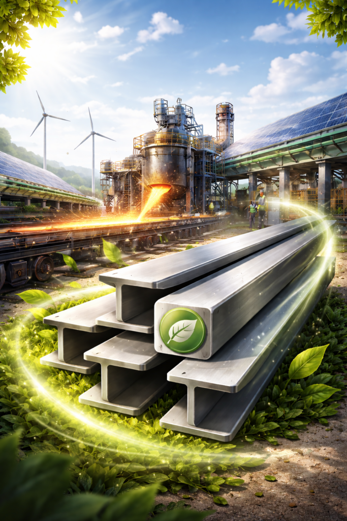 Osaka Steel launches reduced-emissions steel brand