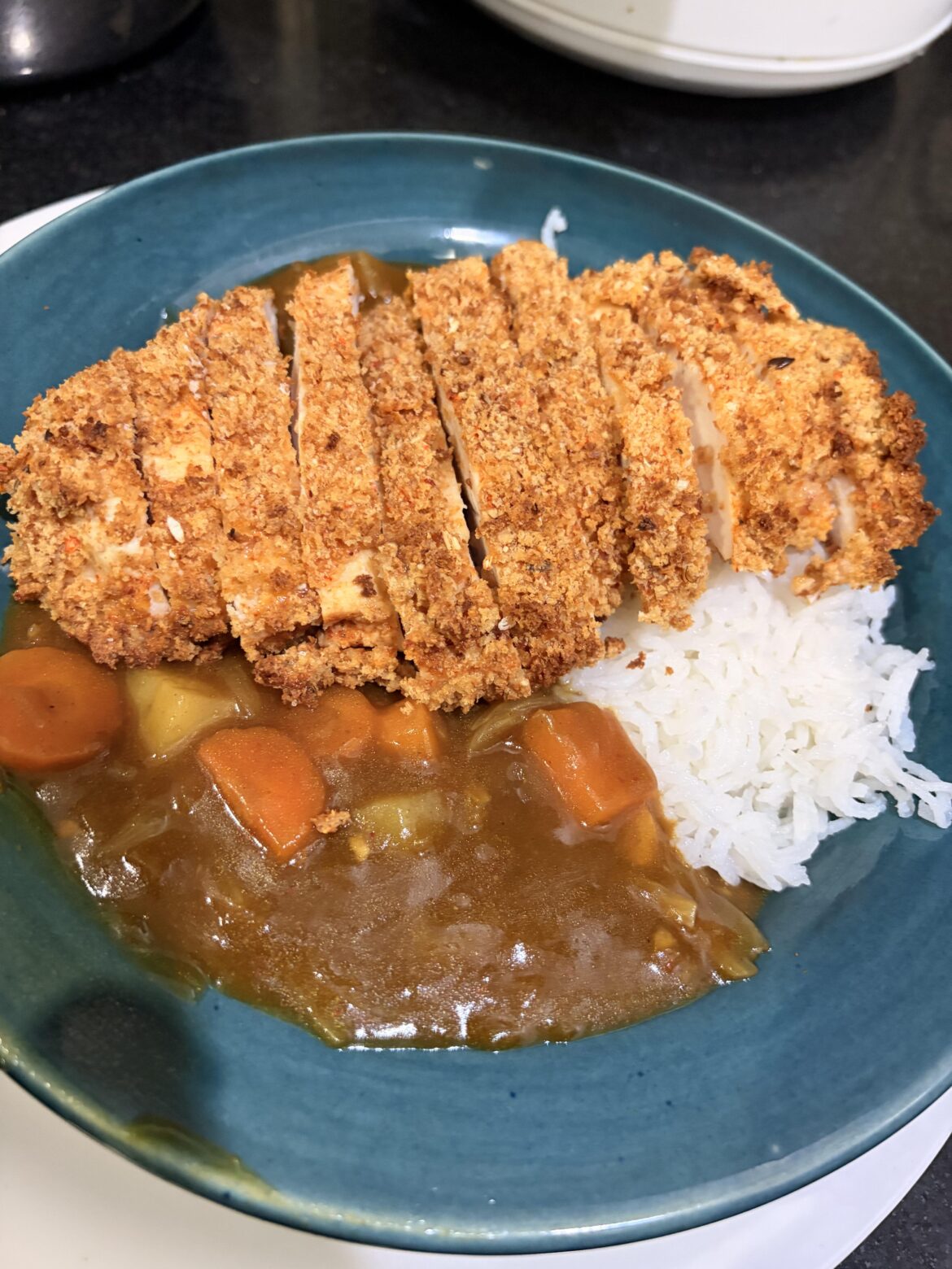 Missed Japan so much, ended up making Katsu curry (thanks to golden curry!)