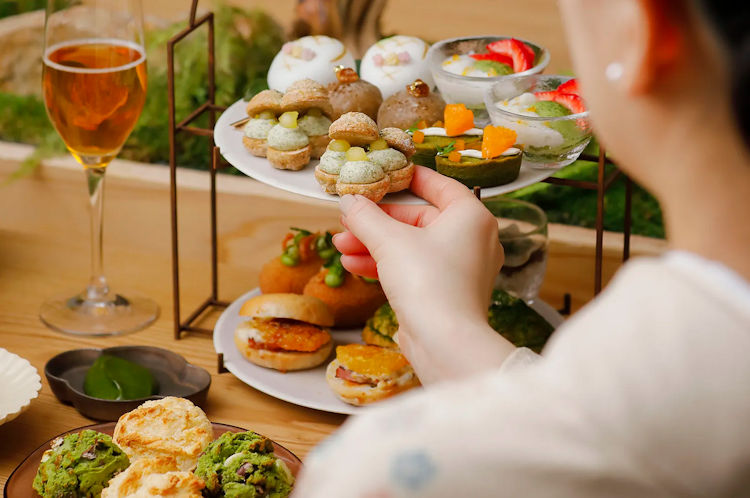 Sip, Eat, and Rejuvenate: A New Seasonal Matcha Experience at Six Senses Kyoto Matcha afternoon tea, Japan