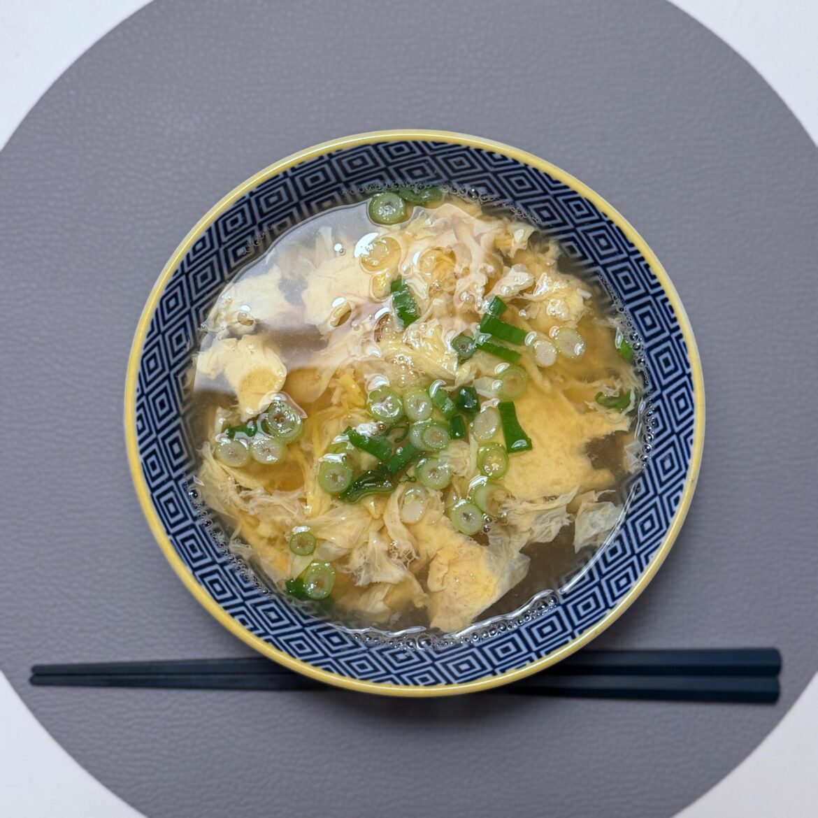 Easy lunch soup…Kakitamajiru :)