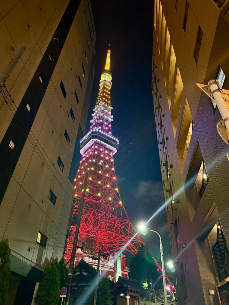 Tokyo Tower (and Sailor Moon Manhole Covers)