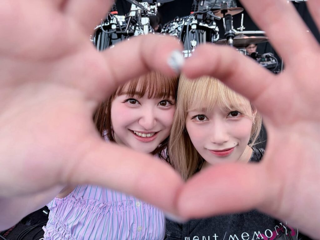 Takao Kanon and Sasaki Rico from『BanG Dream! Special LIVE in TAIPEI』🩵💛