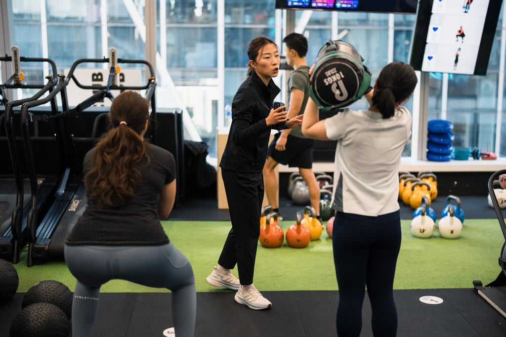 Cody Yeung supervises Hyrox Training at BFT Fitness in Hong Kong. Photo: Handout