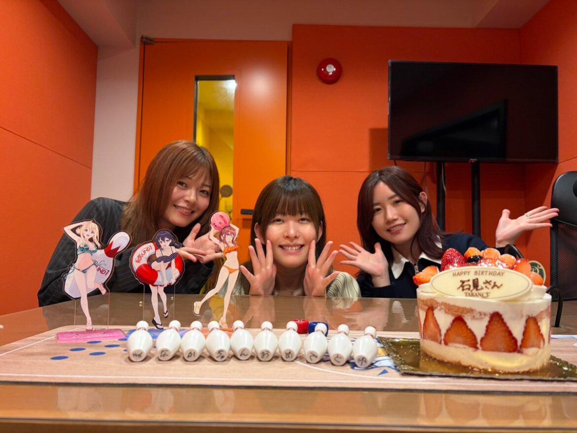 Suzushiro Sayumi, Iwami Manaka, and Hasegawa Ikumi from『Kuranika Radio』