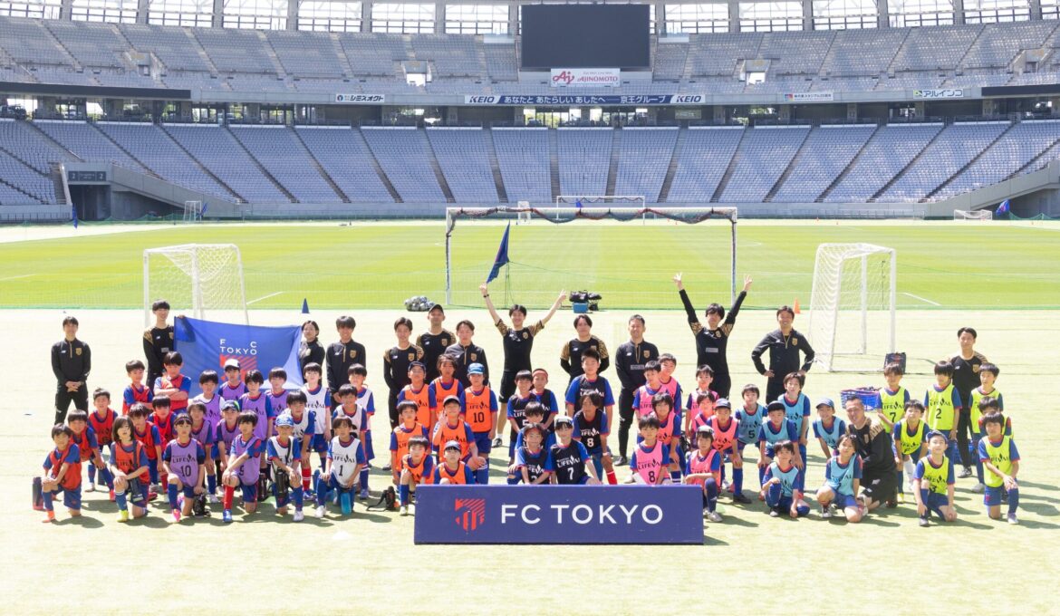 [For 3rd to 6th Grade Elementary Students] In-School Exchange Match at Ajinomoto Stadium | School Report Details