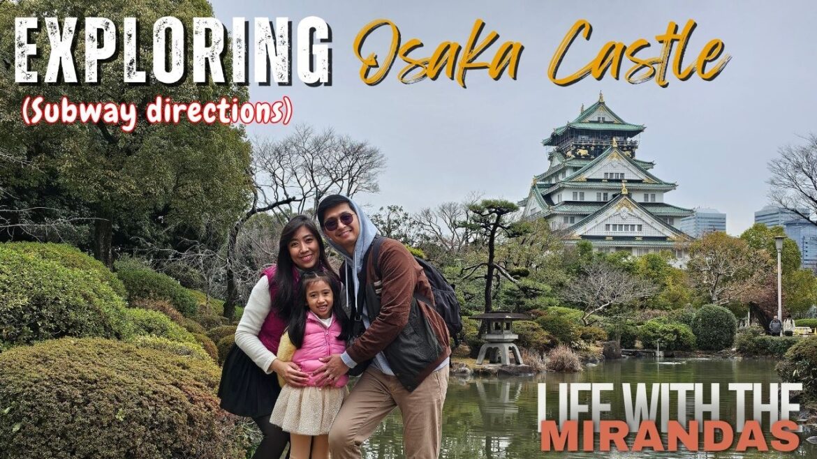 Exploring Osaka Castle Park 🇯🇵 (with directions!) | Life with the mirandas