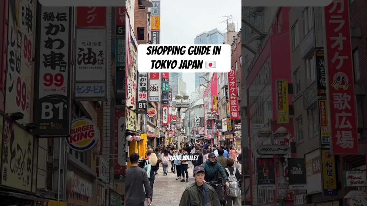 Shopping Guide in Tokyo Japan 🛍️🇯🇵