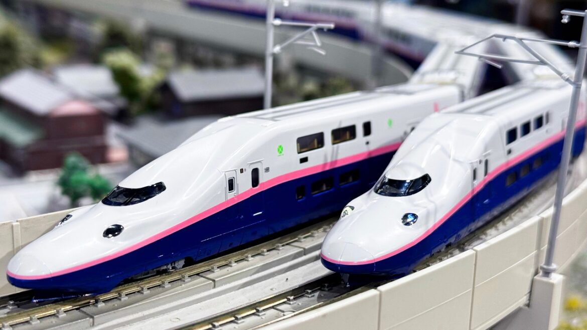 KATO N-Scale E4 Shinkansen "Max" – Epic Unboxing & Miracle Run!【GIANT 18-CAR TRAIN!?】