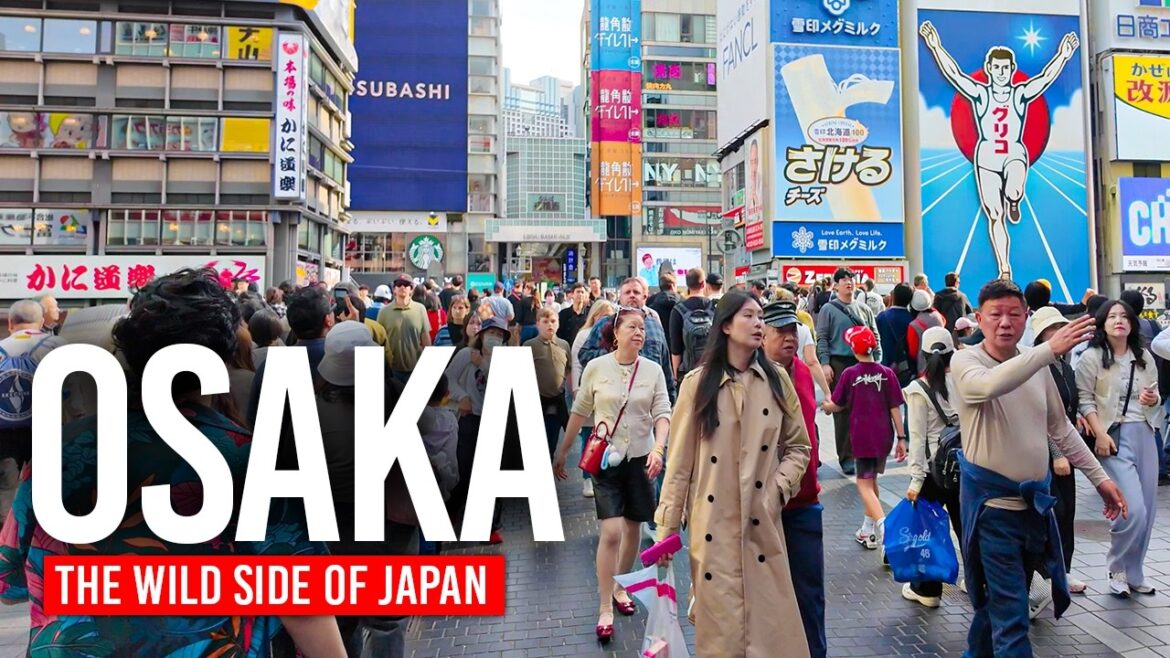 OSAKA, Japan 🇯🇵 Better Than Tokyo? | 4K Walking Tour