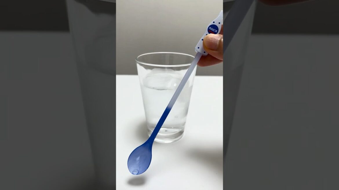 Calpico Magic Stirrer Spoon #shorts ASMR & Unboxing (No Talking)