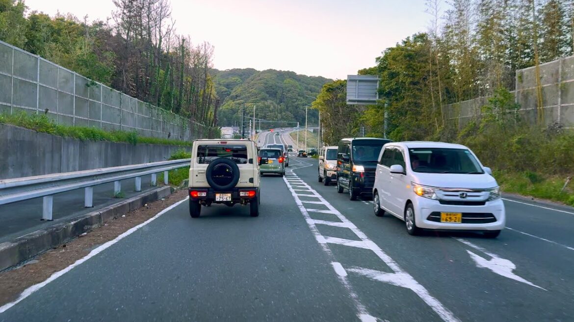 Relaxing Rural-Urban Scenic Afternoon Drive from Kosai City toward Lake Hamana Bentenjima Hamamatsu Relaxing Rural-Urban Scenic Afternoon Drive from Kosai City toward Lake Hamana Bentenjima Hamamatsu