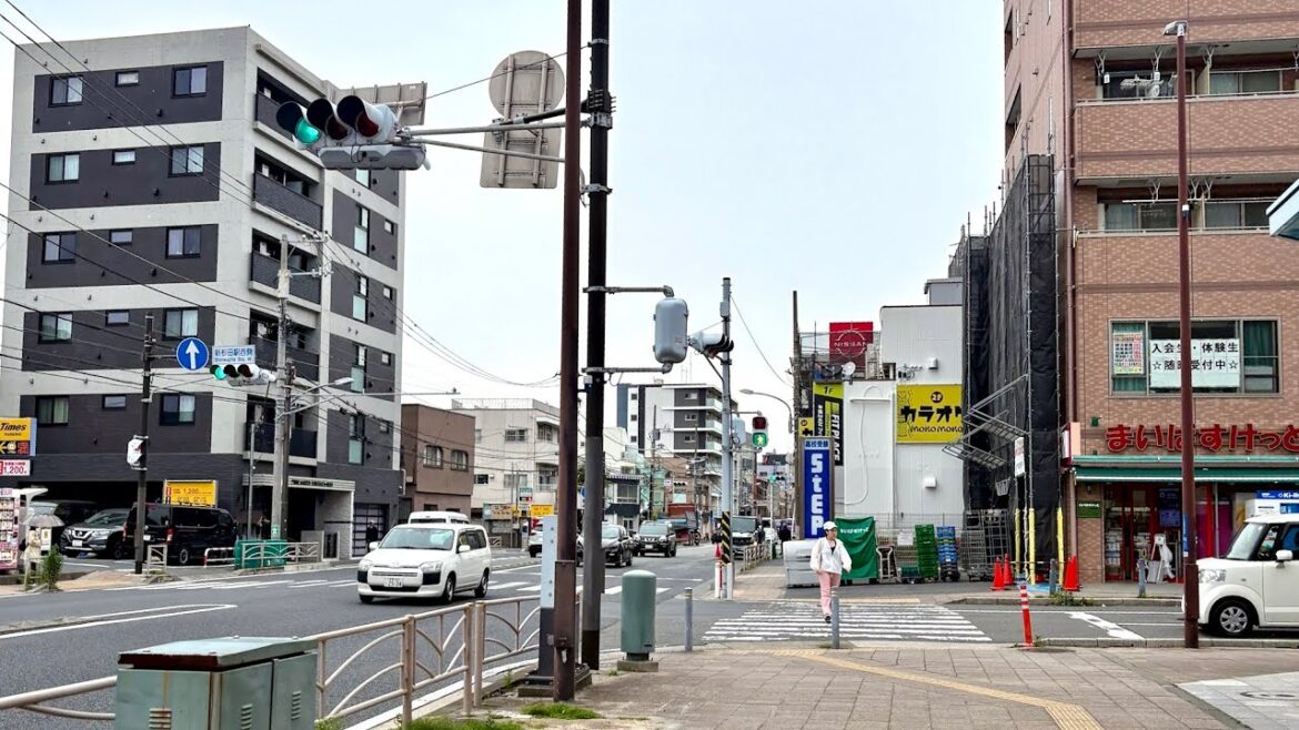 4K Japan Walking Tour | Shin-Sugita Yokohama | Spring 2026 (55 Mins)