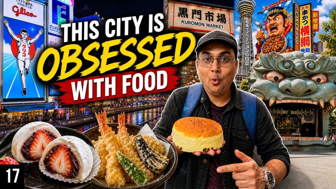 Eating my way through Osaka - Japan's Kitchen | Ep 17