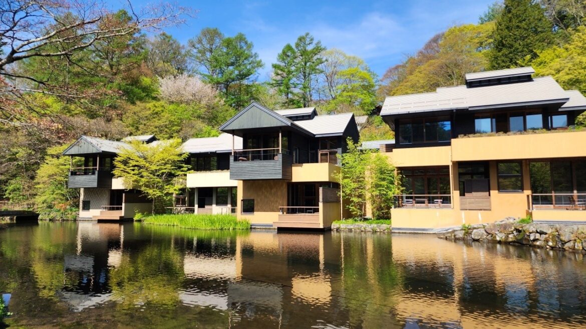 Mizunami Room Tour at HOSHINOYA Karuizawa, Nagano Japan | Luxury Riverside Stay in the Forest