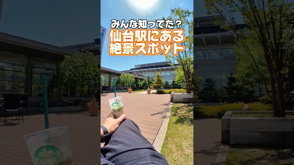 みんな知ってた？仙台駅にある絶景スポット【仙台観光】