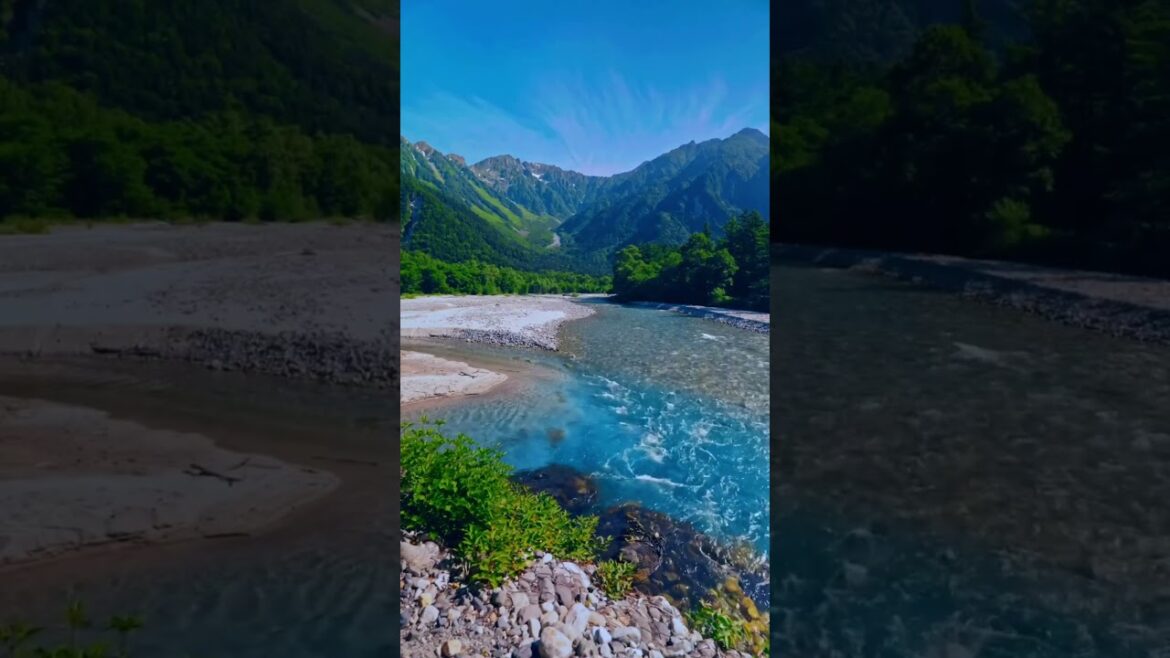 Kamikochi Nagano Japan 4K 🌿 Crystal Clear River and Japanese Alps Summer Escape #japantravel Kamikochi Nagano Japan 4K 🌿 Crystal Clear River and Japanese Alps Summer Escape #japantravel