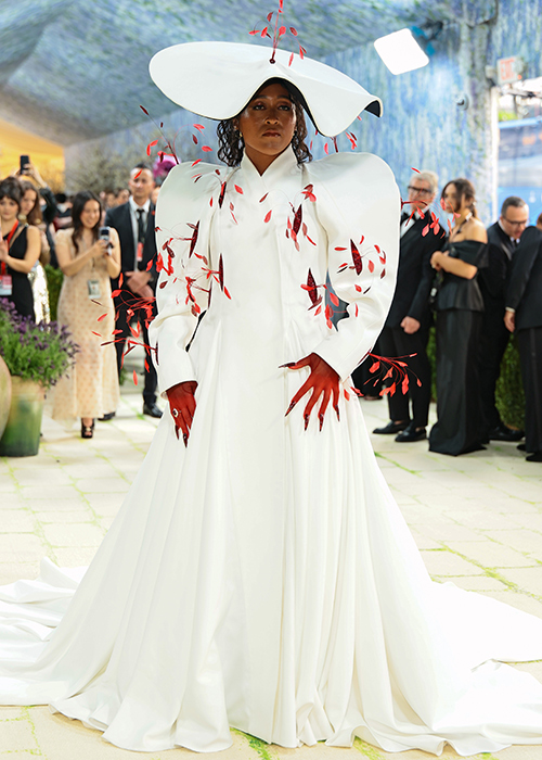 NEW YORK, NEW YORK - MAY 04: Naomi Osaka attends the 2026 Met Gala celebrating "Costume Art" at the Metropolitan Museum of Art on May 04, 2026 in New York City. (Photo by Dimitrios Kambouris/Getty Images for The Met Museum/Vogue)