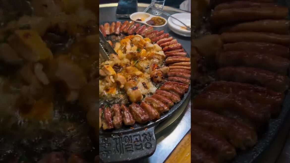 🇰🇷's No.1 Gopchang BBQ #gopchang #bbq #japan #japanesefood #shorts #japanesestreetfood #grilledmeat
