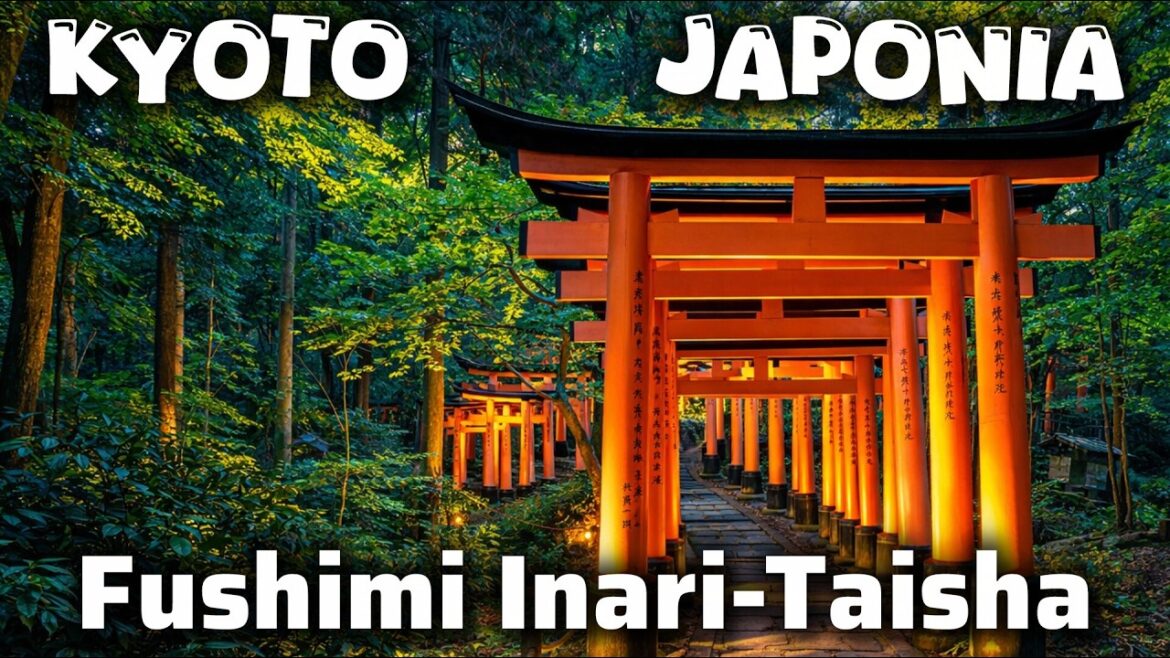 KIOTO 10 000 bram i magia Japonii Fushimi Inari Kyoto MUSISZ TO ZOBACZYĆ SZOK