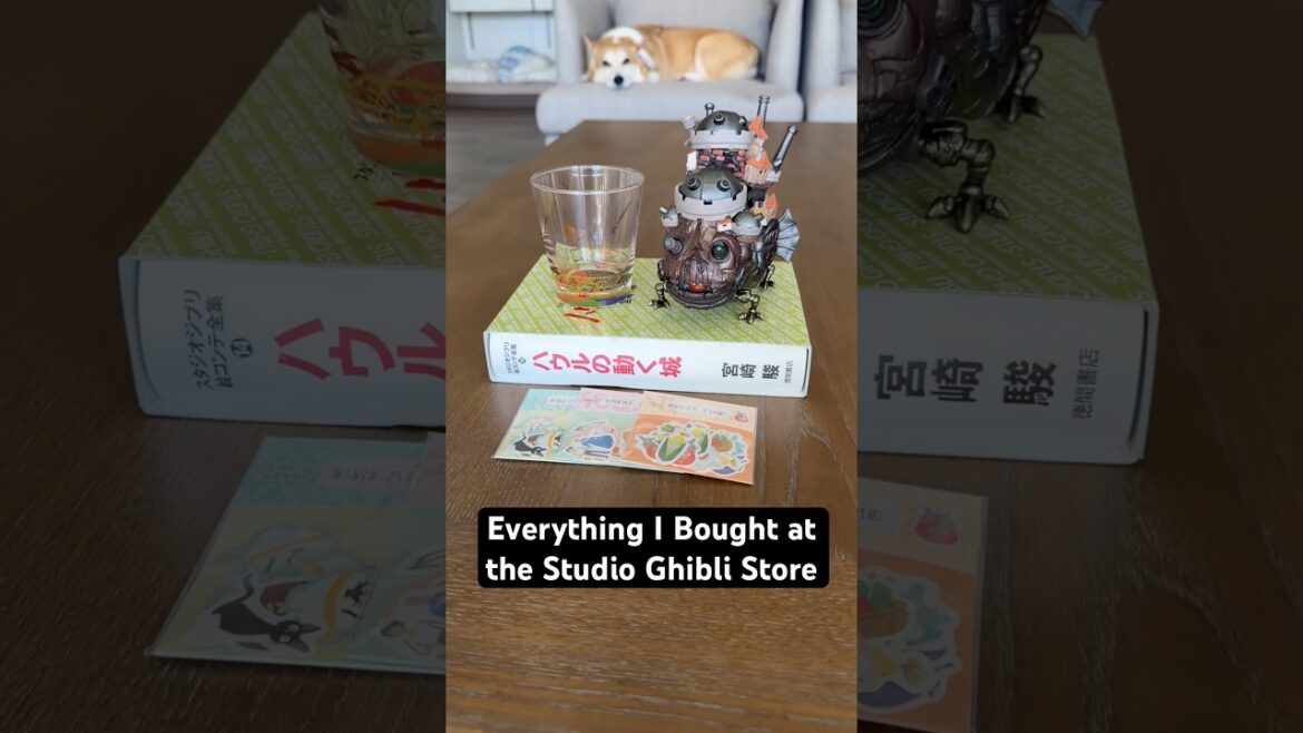 Everything I Bought at the Studio Ghibli Store in Sapporo, Japan | #studioghibli #howlsmovingcastle Everything I Bought at the Studio Ghibli Store in Sapporo, Japan | #studioghibli #howlsmovingcastle