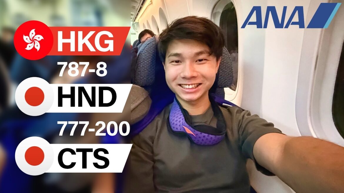 ANA International 787-8 & Domestic 777-200 ECONOMY CLASS Review // Hong Kong to Sapporo via Tokyo ANA International 787-8 & Domestic 777-200 ECONOMY CLASS Review // Hong Kong to Sapporo via Tokyo
