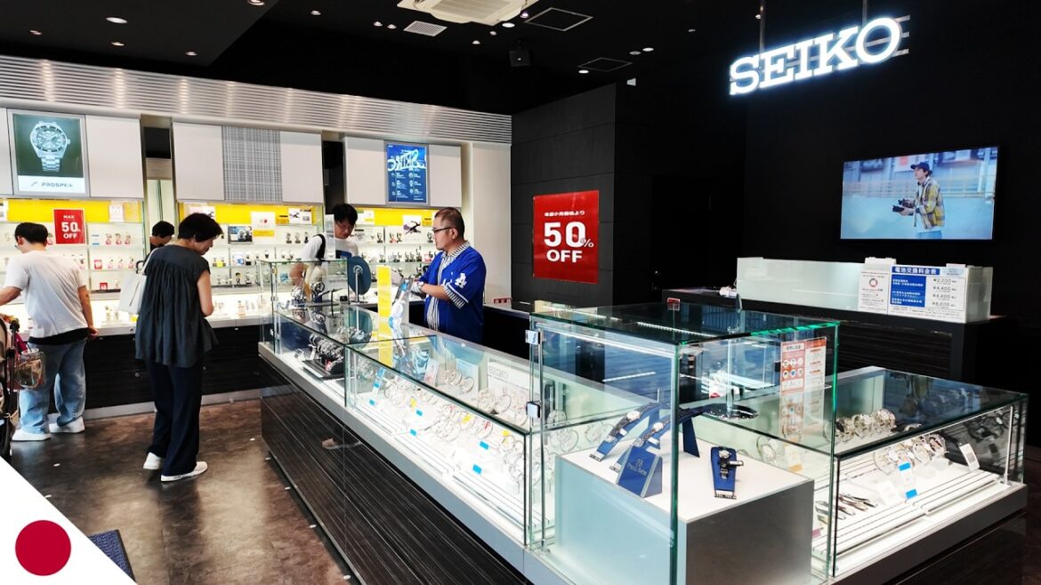 Japan Outlet Selling Seiko Watches for CRAZY DISCOUNTS