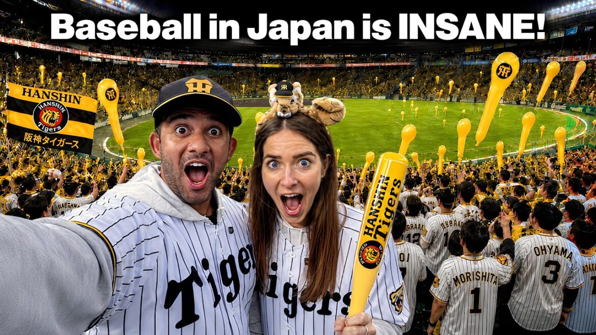 We Went to the CRAZIEST Baseball Game in Japan 🇯🇵