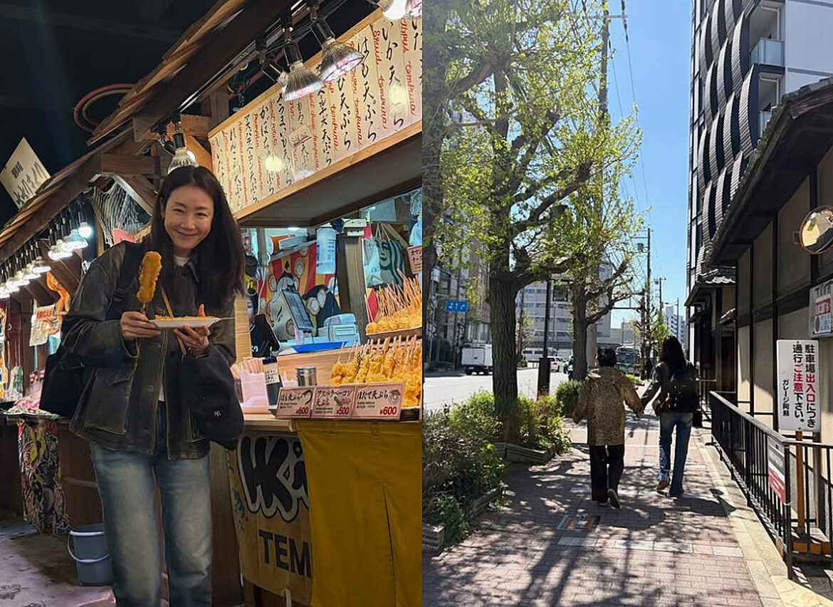 Where is the 6th-year-old daughter?♥ Choi Ji-woo spotted on a trip to Japan.. A smile after leaving work Where is the 6th-year-old daughter?♥ Choi Ji-woo spotted on a trip to Japan.. A smile after leaving work