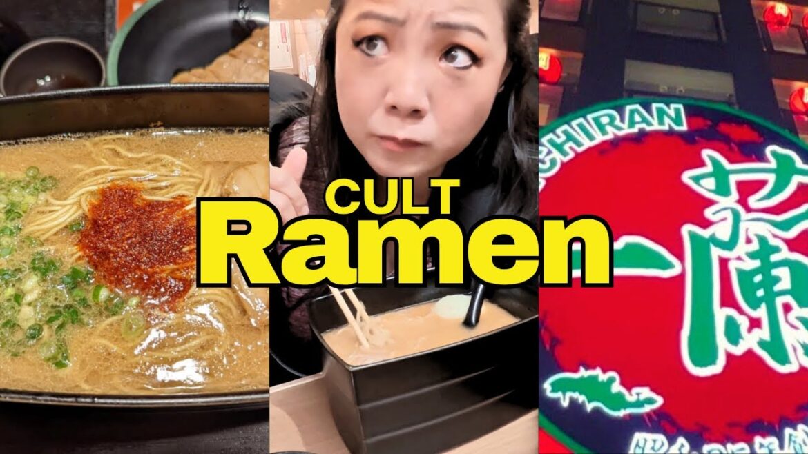 This Ichiran Ramen ONLY Exists in Fukuoka Japan 🇯🇵