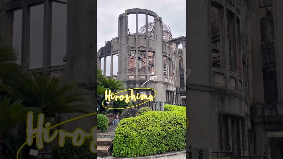 Travel Vlog Hiroshima Atomic Bomb Dome And Peace Park Emotional Experience