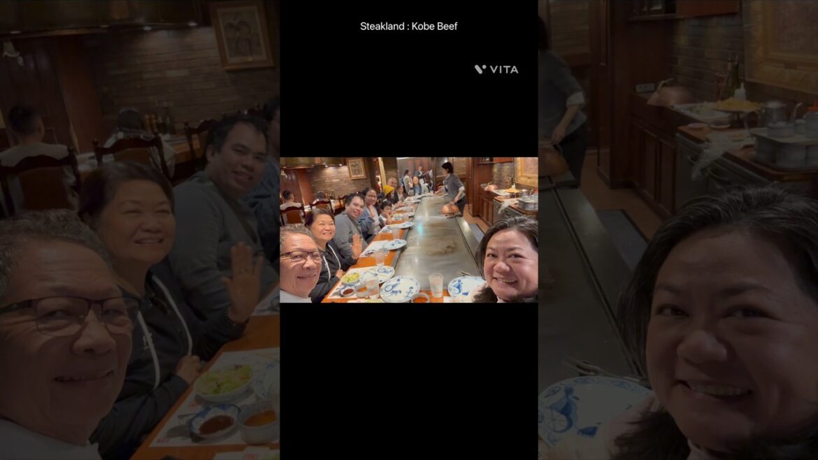 Family Trip 2026 | Sakura in Kansai | ​⁠Steakland : Kobe Beef @AndyRicciEspejo  ​⁠​⁠​⁠ #Japan