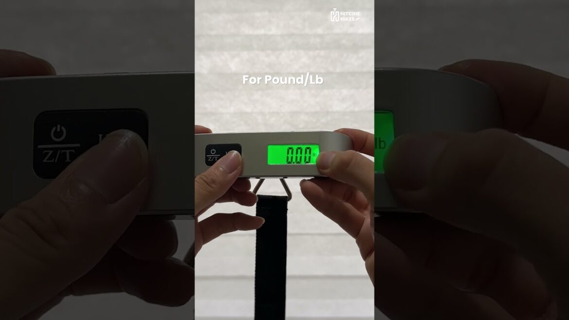 Luggage Scale Tutorial #luggagescale  #traveltips   #packinghacks  #travelessentials  #weightcheck