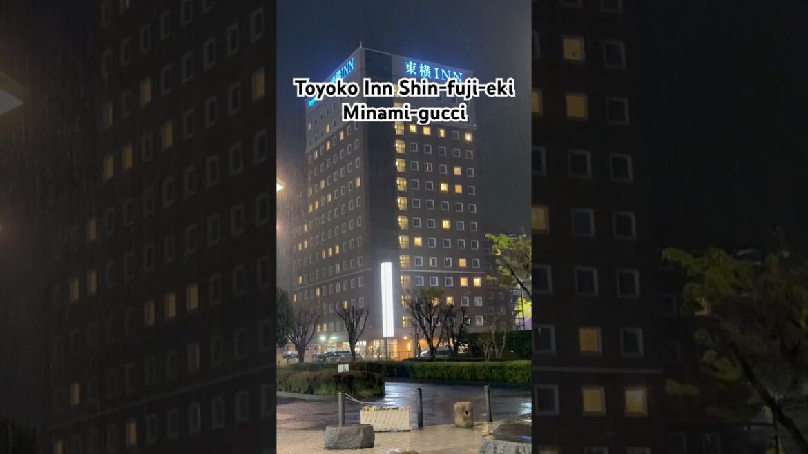 🏢Hotel Review (One Minute)🏢 Toyoko Inn Shin-fuji-eki Minami-guchi Hotel at Fuji,Japan #hotelreview 🏢Hotel Review (One Minute)🏢 Toyoko Inn Shin-fuji-eki Minami-guchi Hotel at Fuji,Japan #hotelreview
