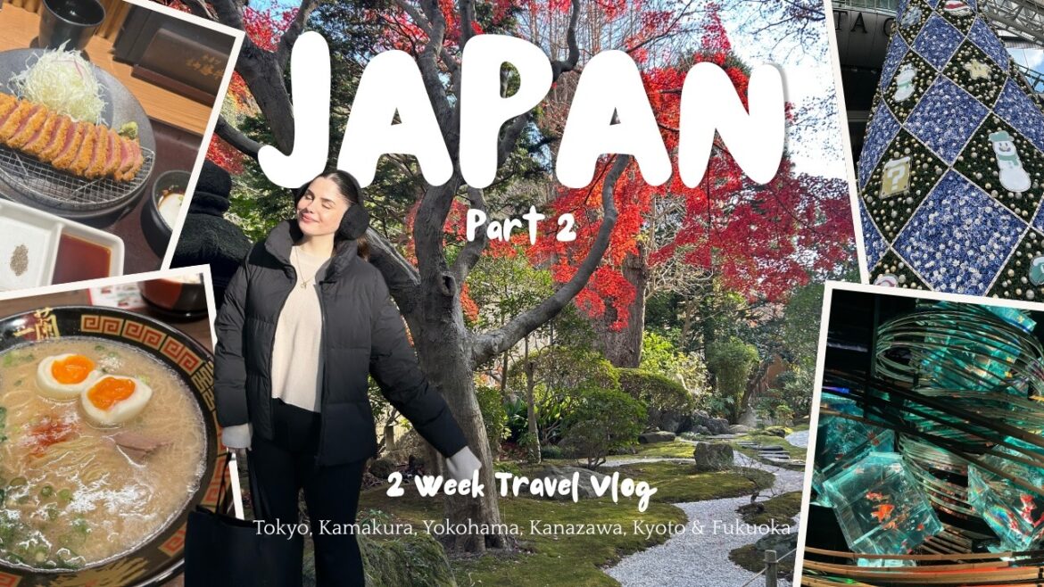 Japan Travel Vlog (The Sounds of Japan) Pt 2 - Two Weeks in Japan: Tokyo, Kanazawa, Kyoto & Fukuoka