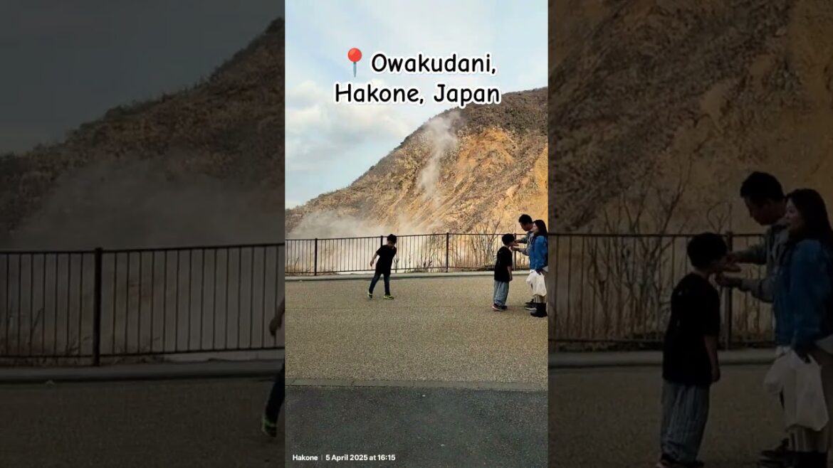 📍Owakudani, Hakone, Japan..#mtfuji #owakudani