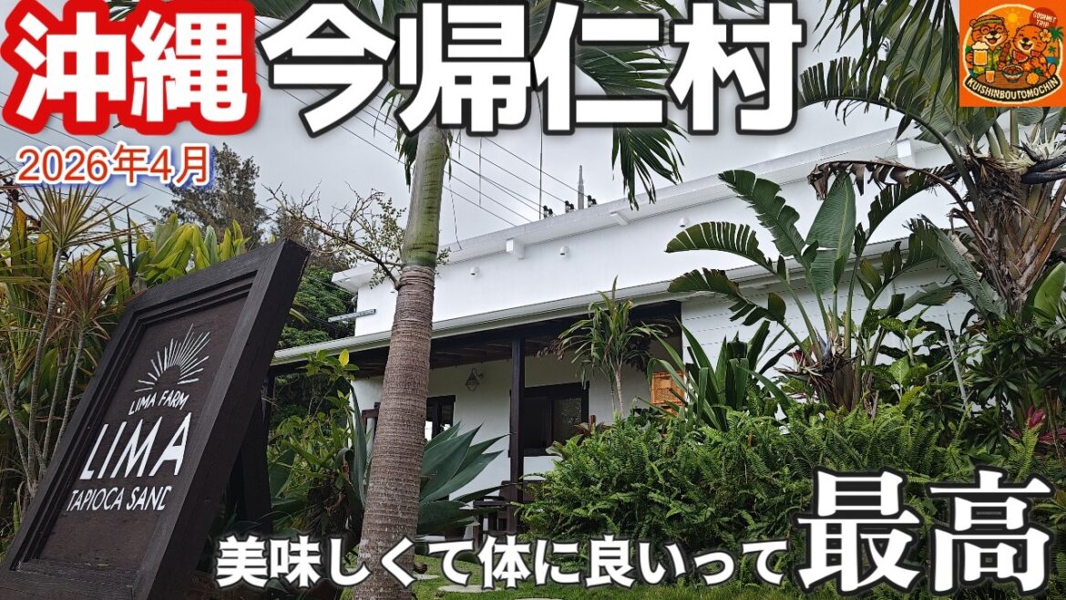 沖縄旅行で立ち寄りたい！今帰仁村で見つけた！お気に入りカフェLIMA TAPIOKA SANDO