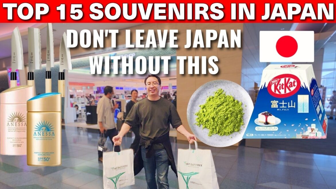 Top 15 Must Buy Souvenirs From Japan | Don’t Leave Japan Without This! Top 15 Must Buy Souvenirs From Japan | Don't Leave Japan Without This!