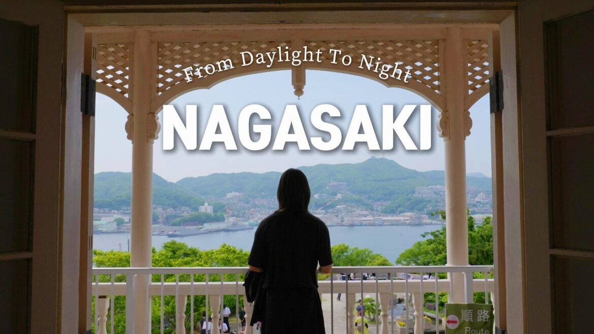 A Perfect Day in Nagasaki | Megane Bridge, Glover Garden & Night Views | Japan Travel Vlog