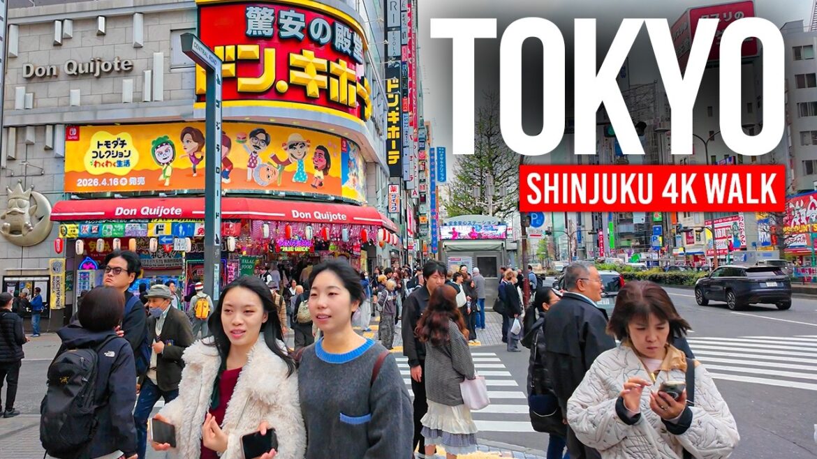 TOKYO, Shinjuku 🇯🇵 Tokyo's Most Electrifying Urban Experience | 4K Walking Tour