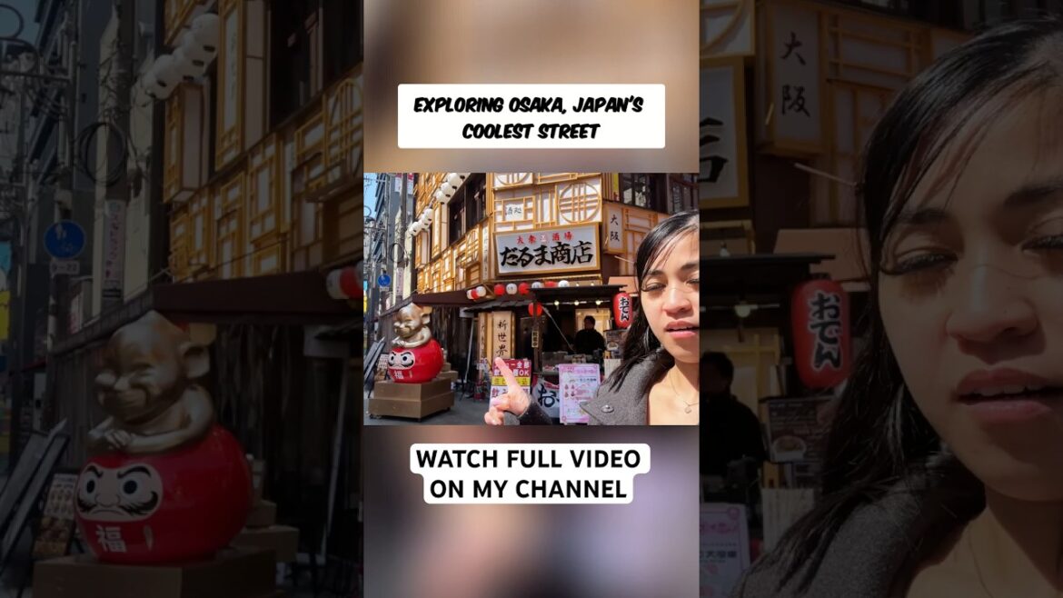 Exploring Shinsekai Street Osaka Japan π―π΅ Exploring Shinsekai Street Osaka Japan π―π΅