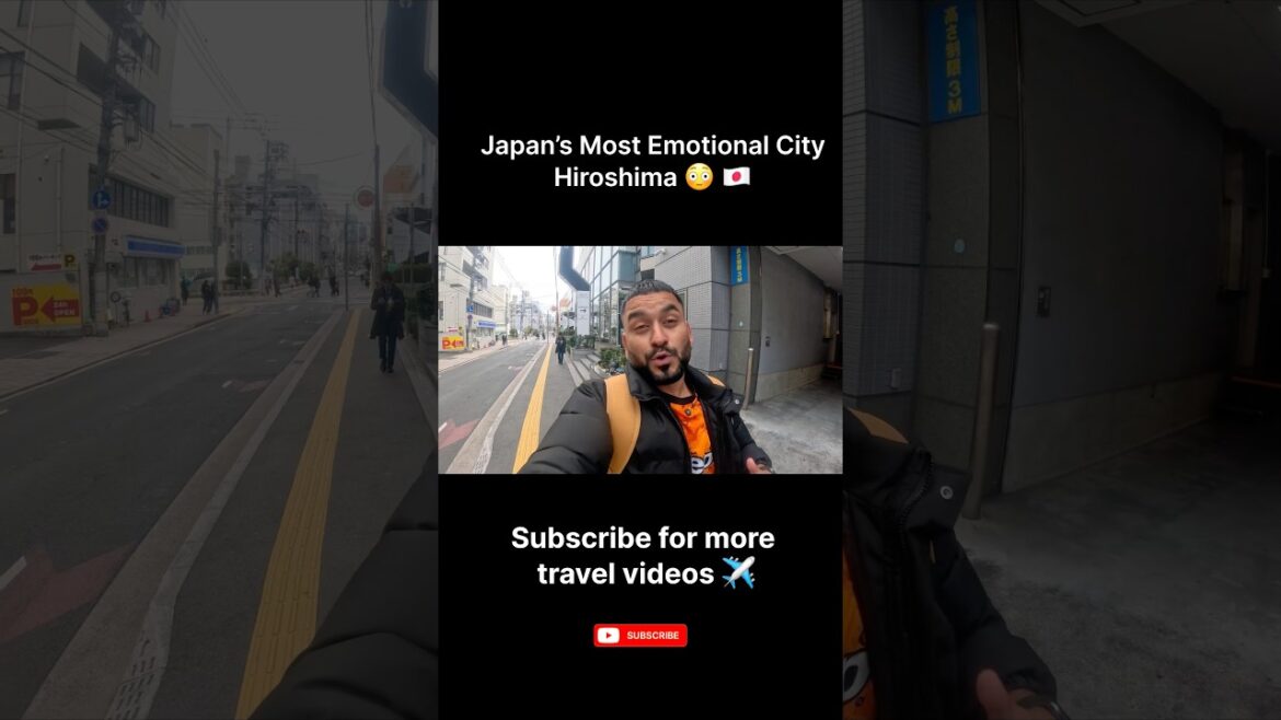 A Day in Hiroshima, Japan ❤️🇯🇵 #japan #hiroshima #shorts