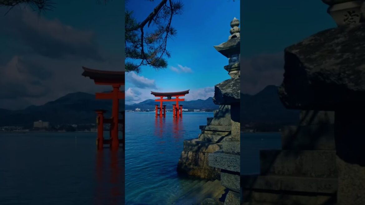 Itsukushima Shrine Hiroshima Japan ⛩️ Floating Torii Gate World Heritage Site #japantravel #japan Itsukushima Shrine Hiroshima Japan ⛩️ Floating Torii Gate World Heritage Site #japantravel #japan