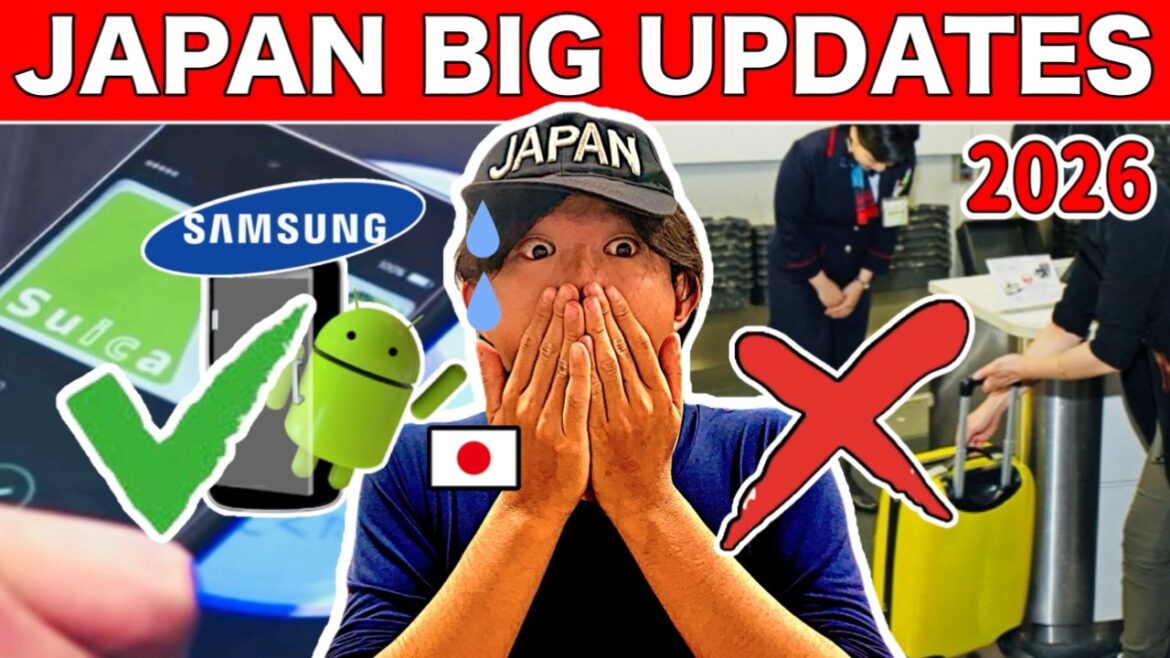 Japan Travel 2026: 9 BIG Changes You Need to Know (Android Suica & More)