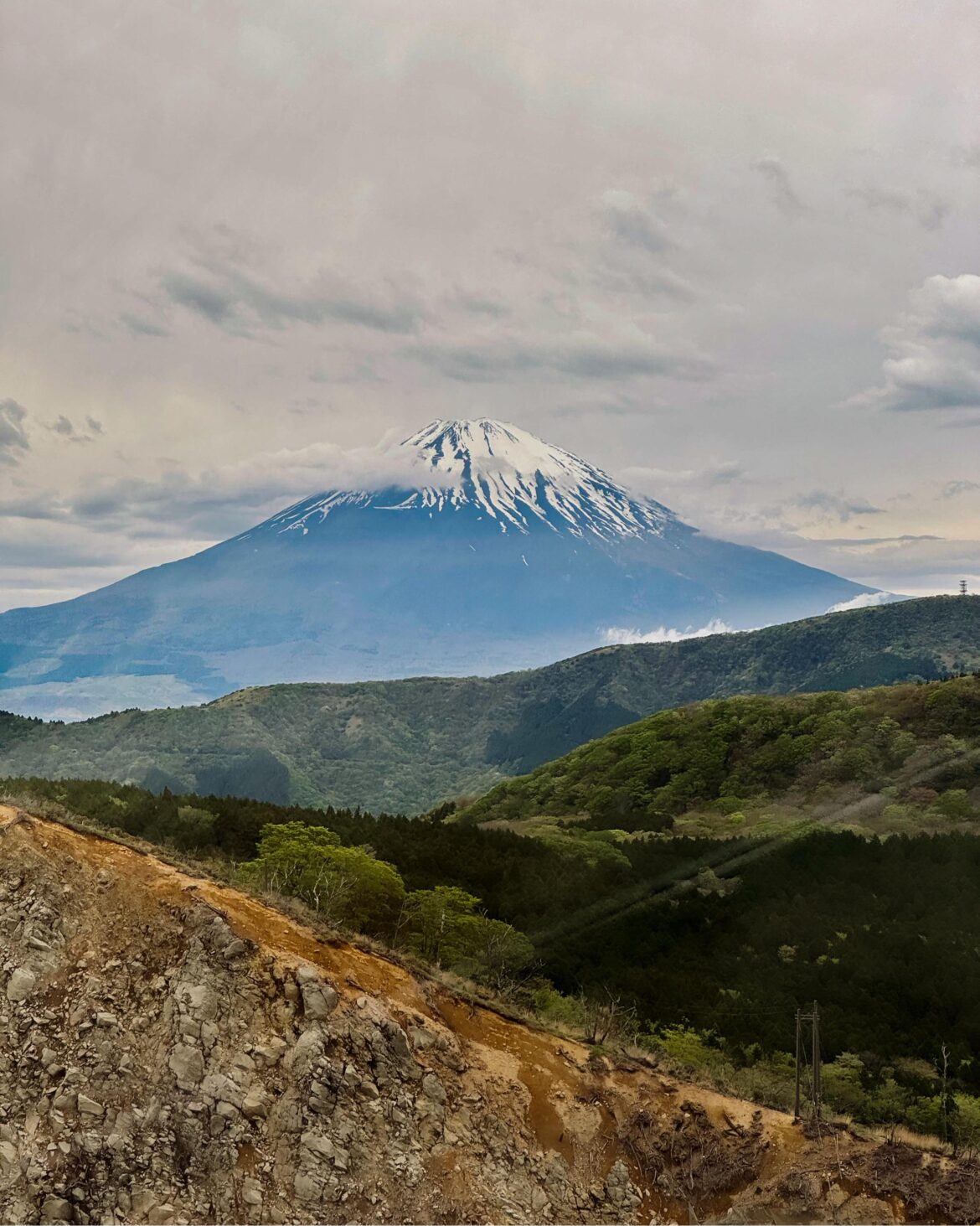 Mt. Fuji from the Hakone Ropeway