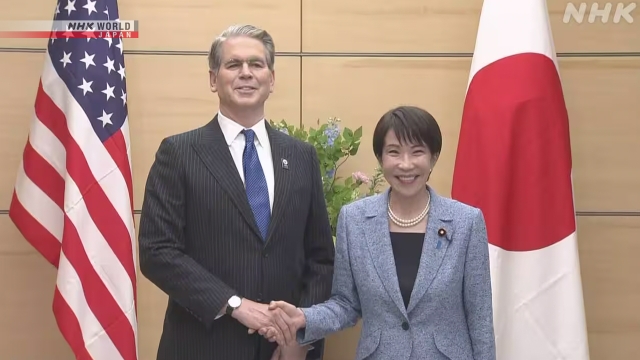 Takaichi, Bessent meet ahead of Trump’s visit to China Takaichi, Bessent meet ahead of Trump's visit to China