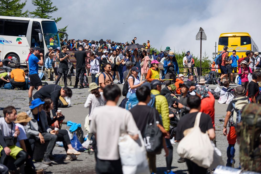 Officials say a post-Covid tourism boom has brought thousands of additional tourists to the mountain this year.