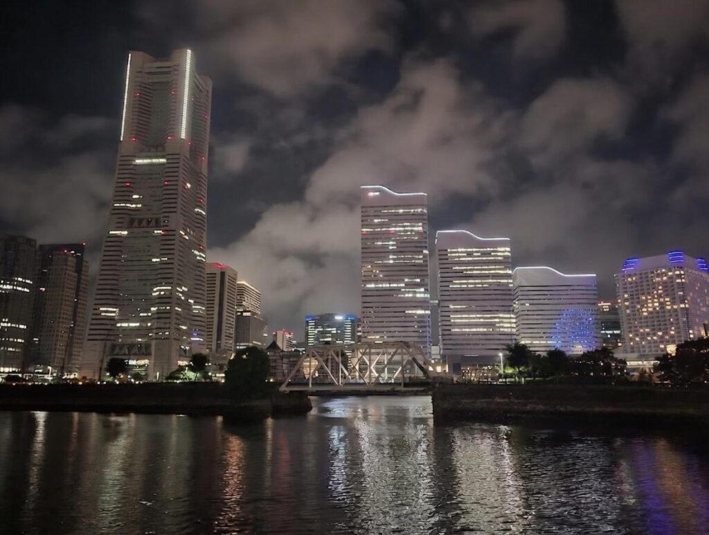 Yokohama at night